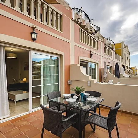 Appartamento Paraiso Palm Mar Beautiful Spacious Apartment With Ac And Heated Swiming Pool Palm-mar