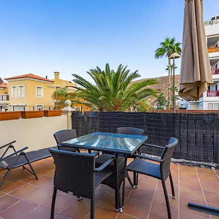 Paraiso Palm Mar Beautiful Spacious Apartment With Ac And Heated Swiming Pool Palm-mar